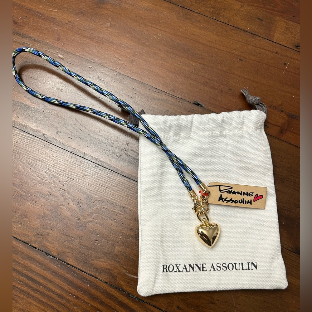 Roxanne Assoulin The Happy Cord Charm Necklace-Gold